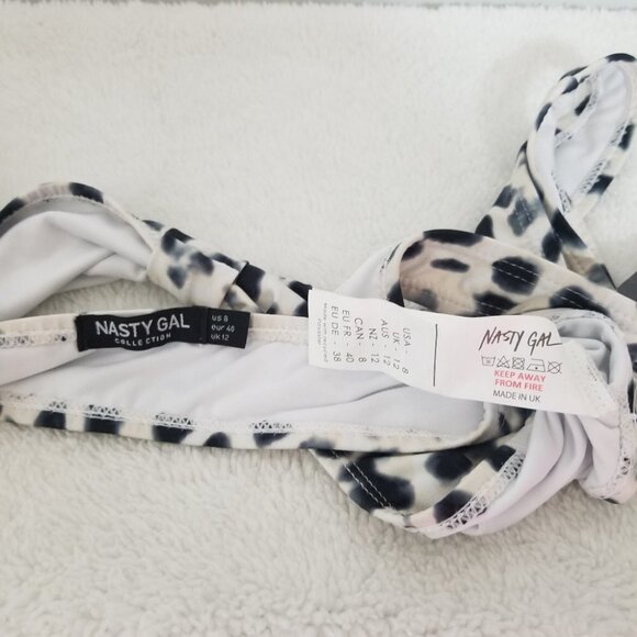 Nasty gal it was all a blue bikini top - Picture 4 of 4